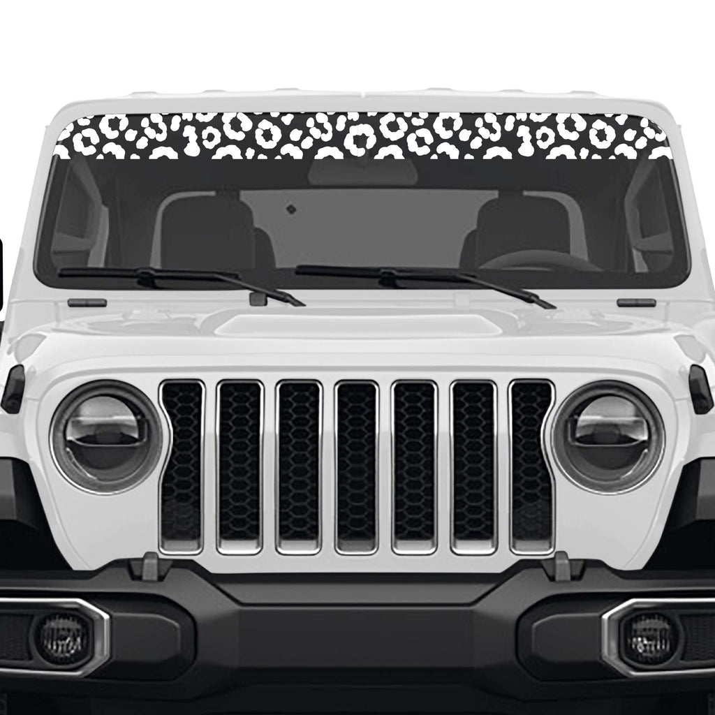 Jeep Life Windshield Banner Vinyl Decal
