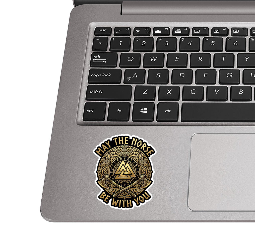 May the Norse Be With You Vinyl Sticker