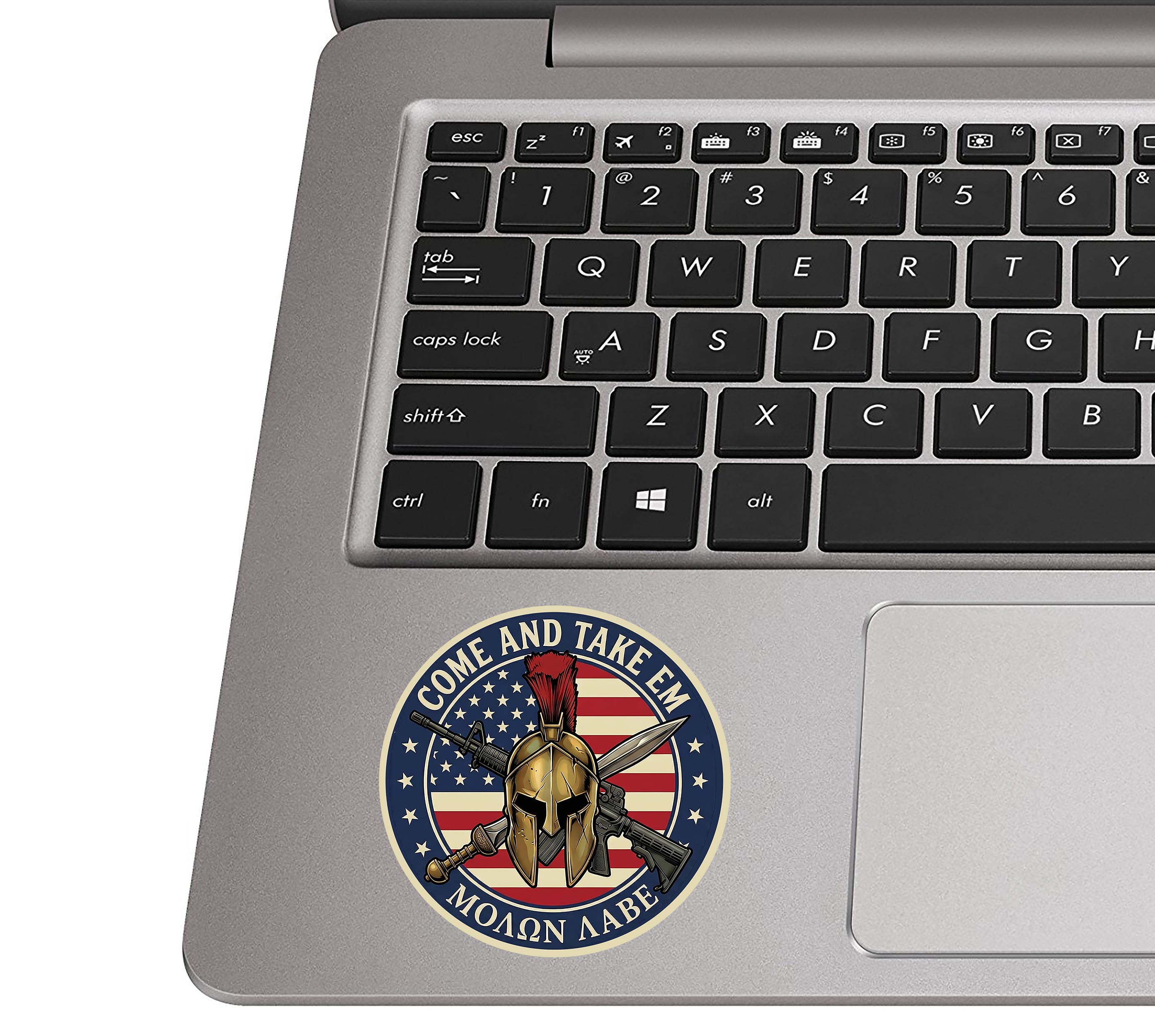 Molon Labe Come and Take Em Spartan Vinyl Sticker