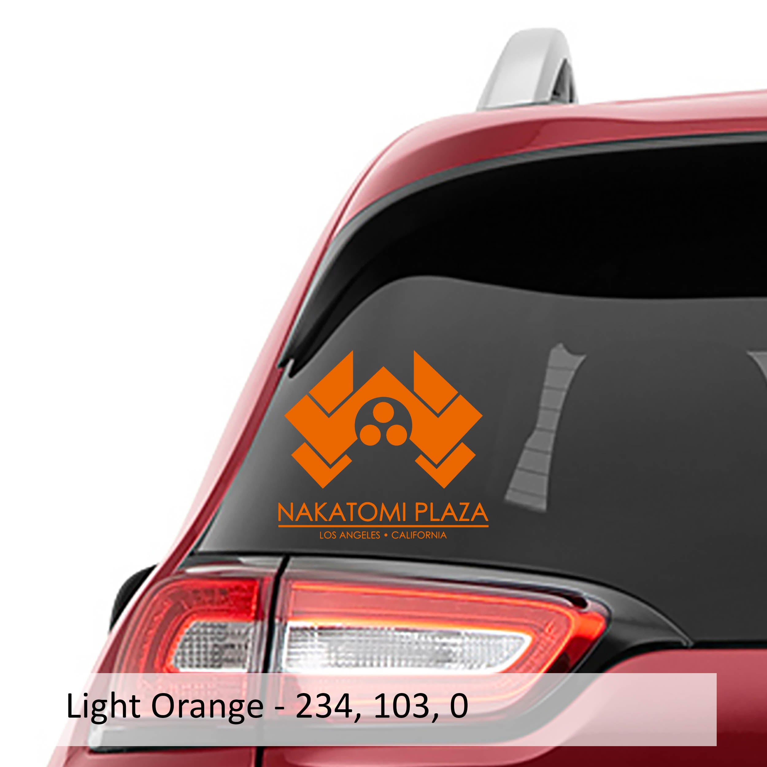 Die Hard Nakatomi Plaza Vinyl Decal