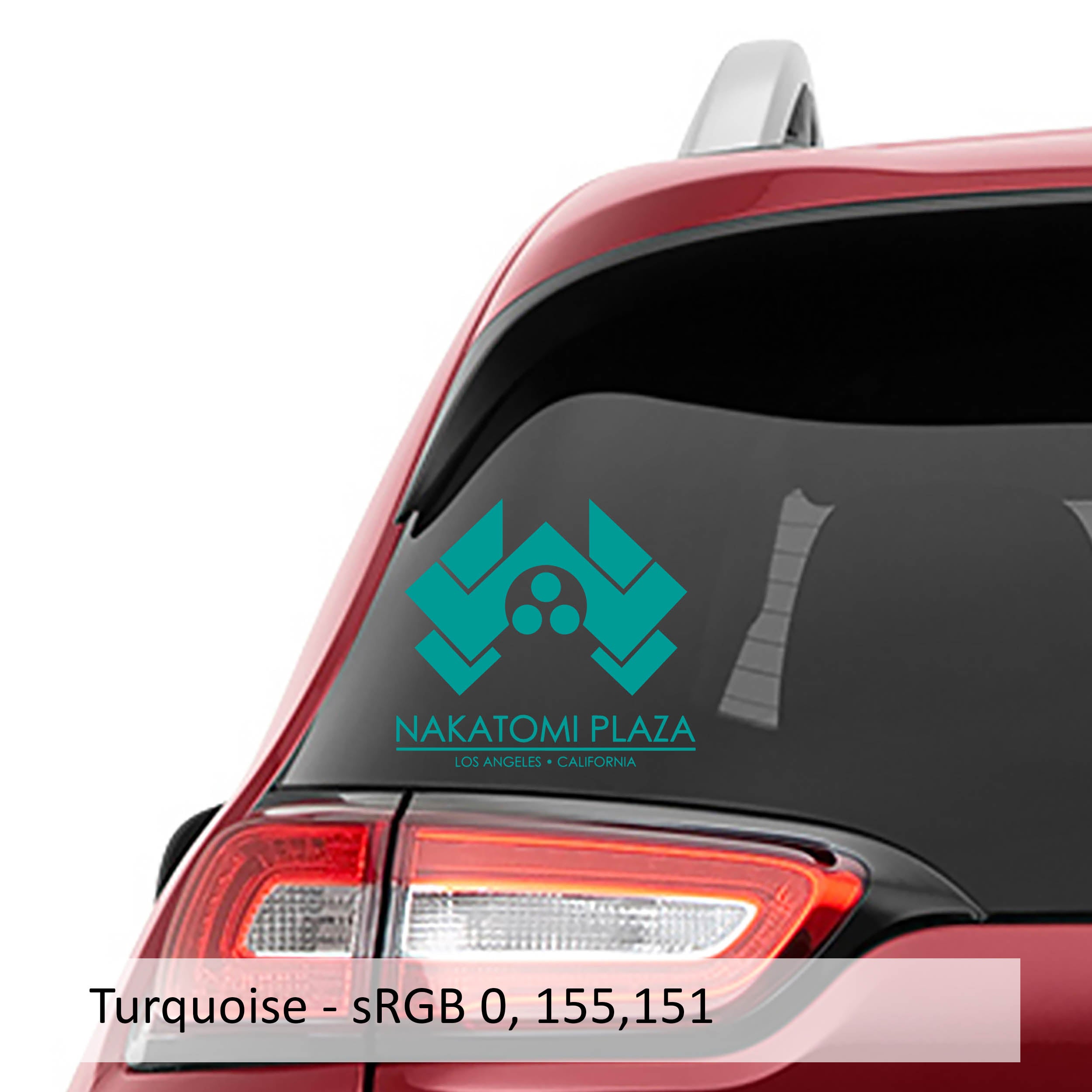 Die Hard Nakatomi Plaza Vinyl Decal