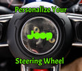 Custom Personalized Designed Steering Wheel Decal Overlays