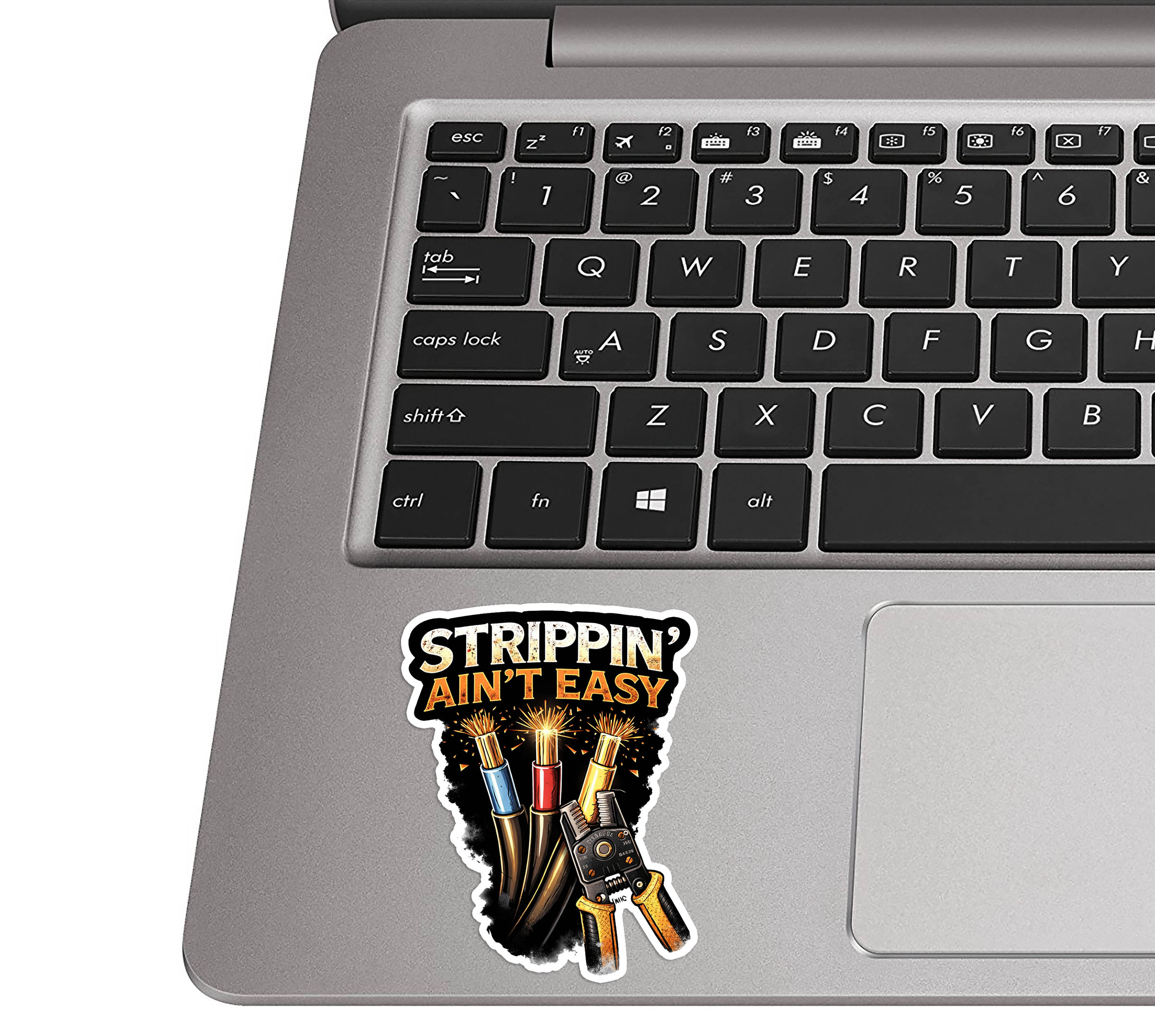 Strippin Ain't Easy Vinyl Sticker