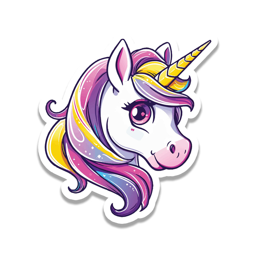 Rainbow Bliss Unicorn Vinyl Sticker