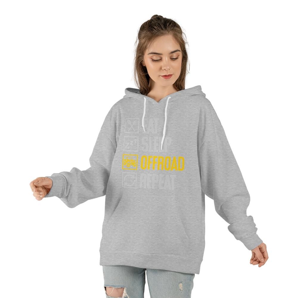 Eat Sleep Offroad Repeat Hoodie | Unisex Adventure Sweatshirt
