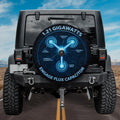 Flux Capacitor Spare Tire Cover With Backup Camera Hole