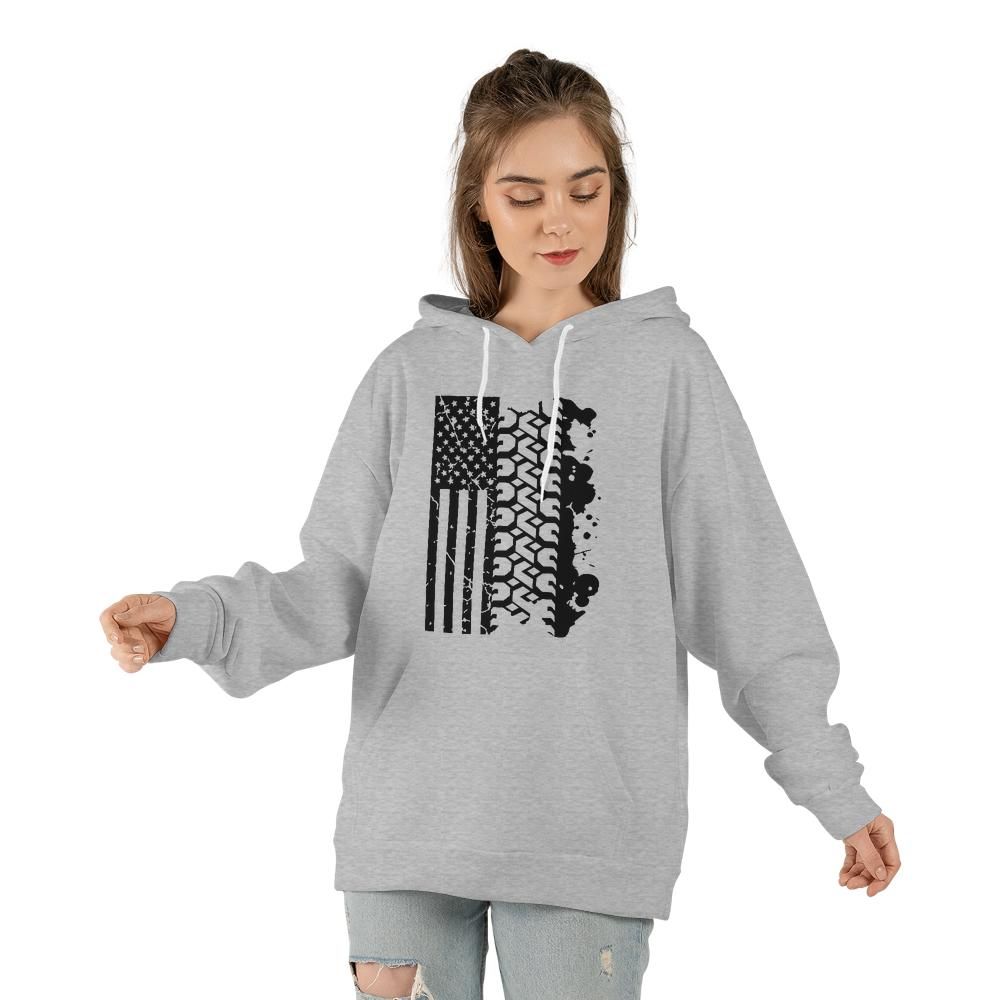 Patriotic Offroad American Flag Sweatshirt - Unisex Comfort