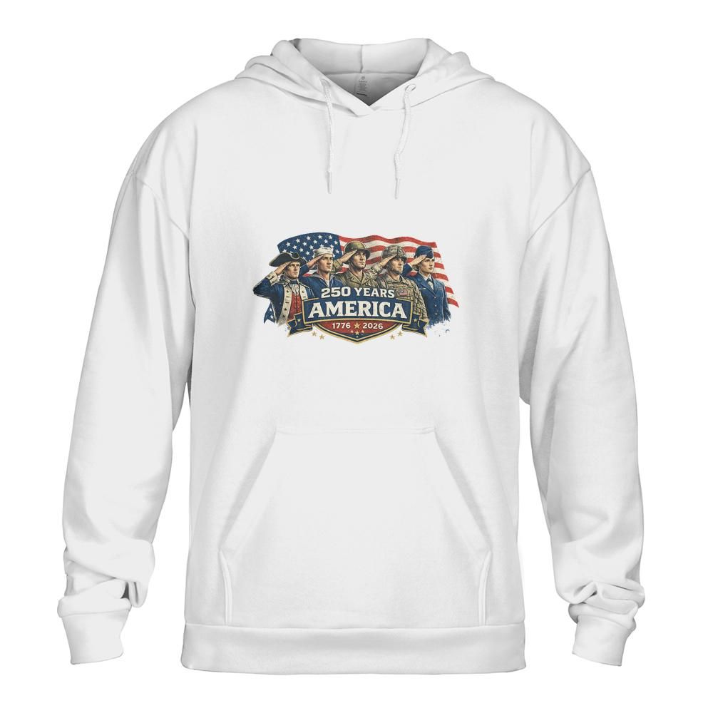 America's 250th Anniversary Sweatshirt: Liberty Salute 1776-2026 Unisex Comfort Sweatshirt