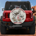 They're Just Noodles Santa Clara Delivery Spare Tire Cover With Backup Camera Hole