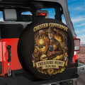 Chester Copperpot Treasure Hunt Tours Spare Tire Cover With Backup Camera Hole Option