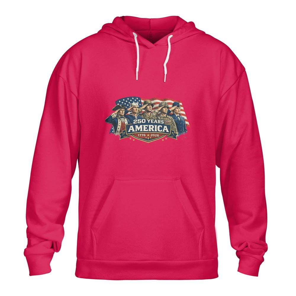 America's 250th Anniversary Sweatshirt: Liberty Salute 1776-2026 Unisex Comfort Sweatshirt