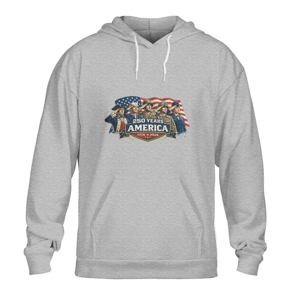 America's 250th Anniversary Sweatshirt: Liberty Salute 1776-2026 Unisex Comfort Sweatshirt
