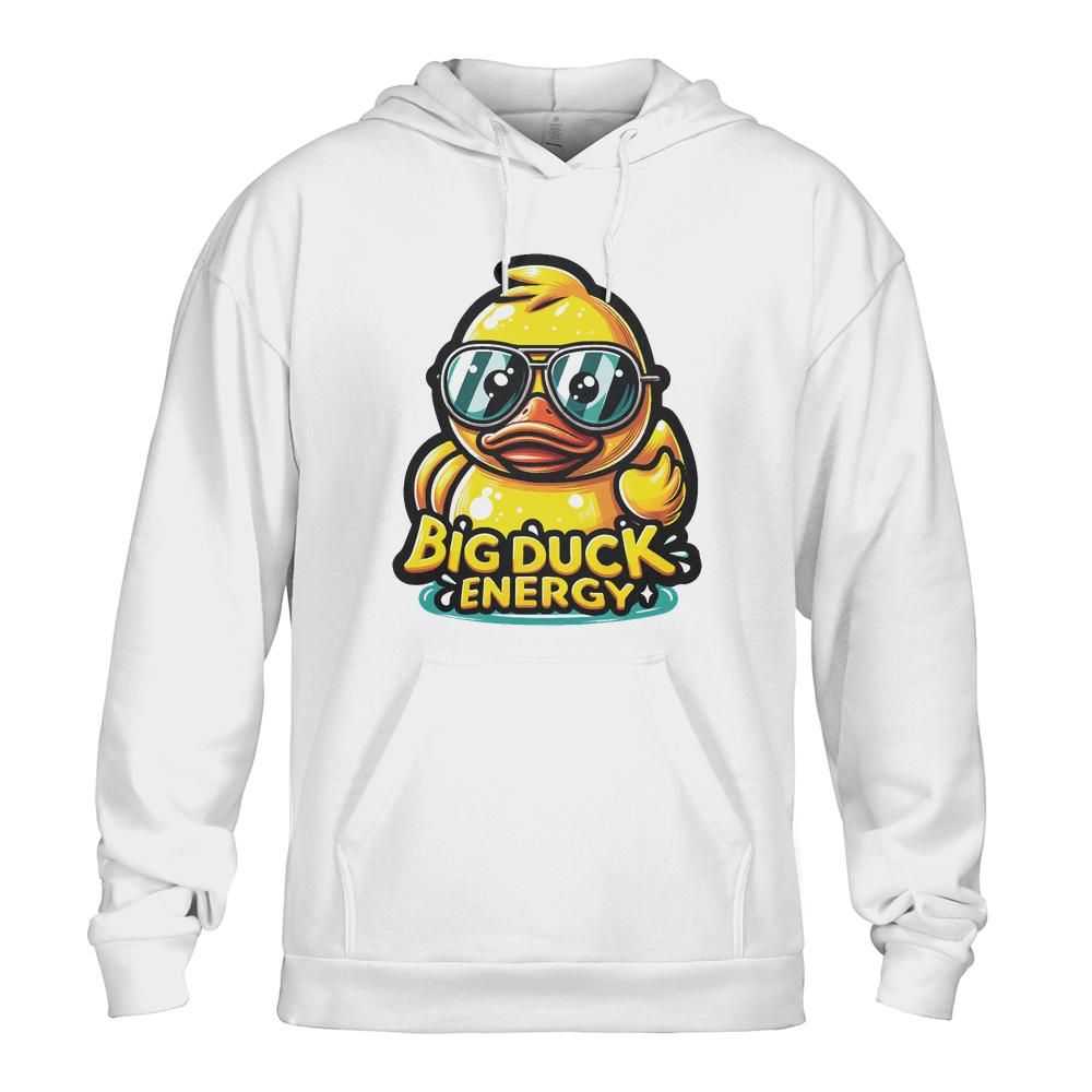 Big Duck Energy Aviator Hoodie - Funny Unisex Comfort Sweatshirt