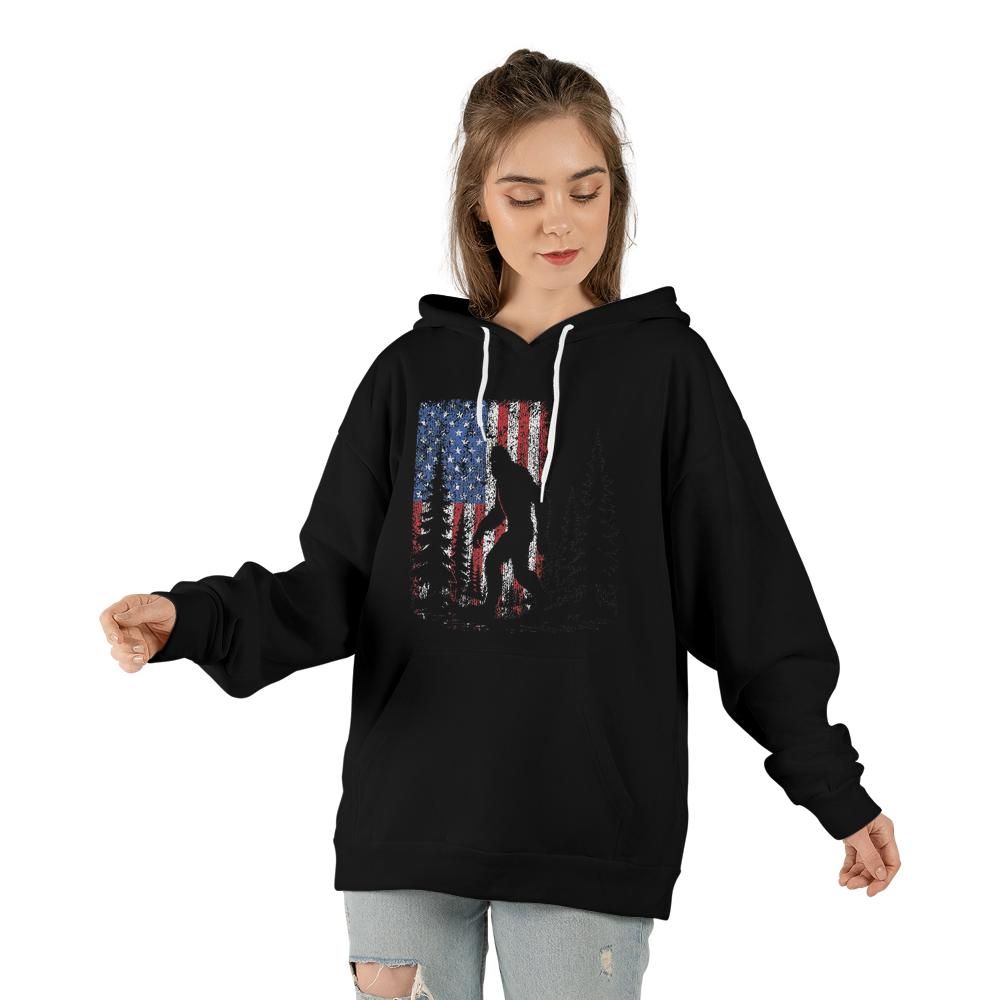Big Foot Across America Hoodie - Cozy Mystery & Adventure