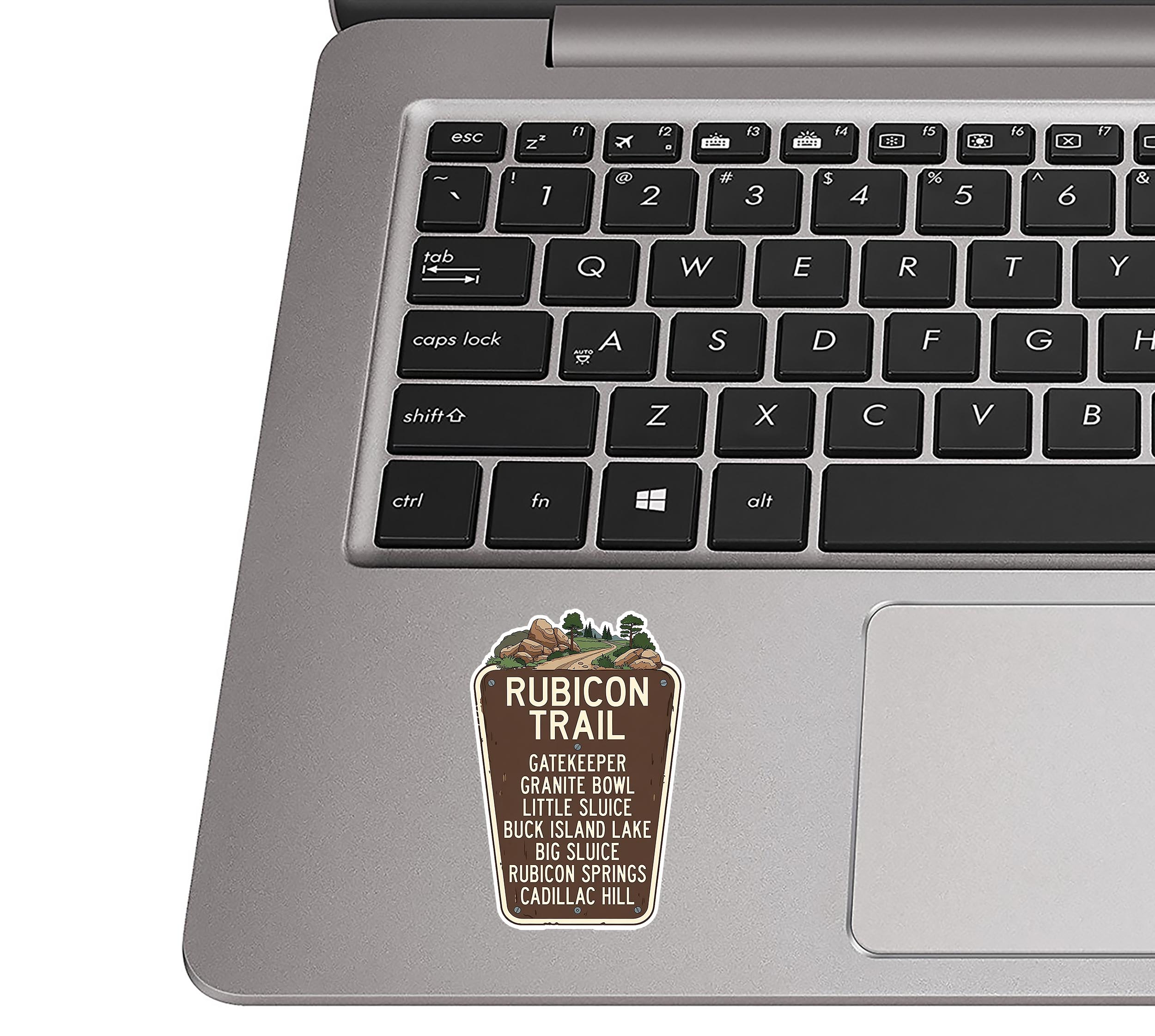 Rubicon Trail Obstacles Vinyl Sticker