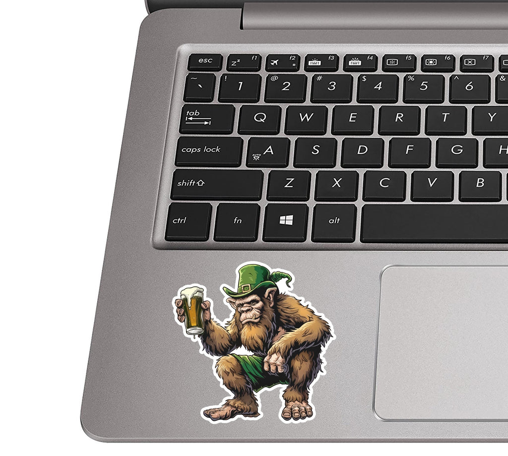 Sasquatch Stout Salute Vinyl Sticker