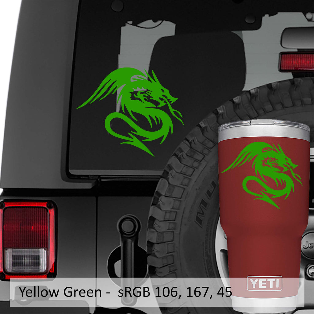 Kukulkan Serpent Dragon Vinyl Decal
