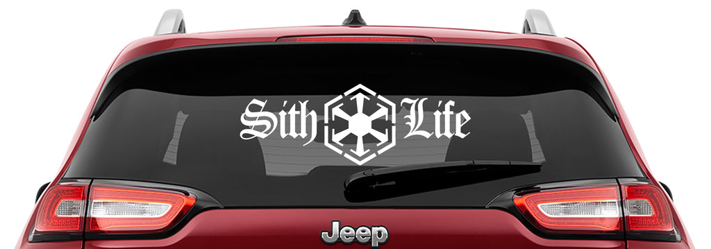 Sith Life Vinyl Decal