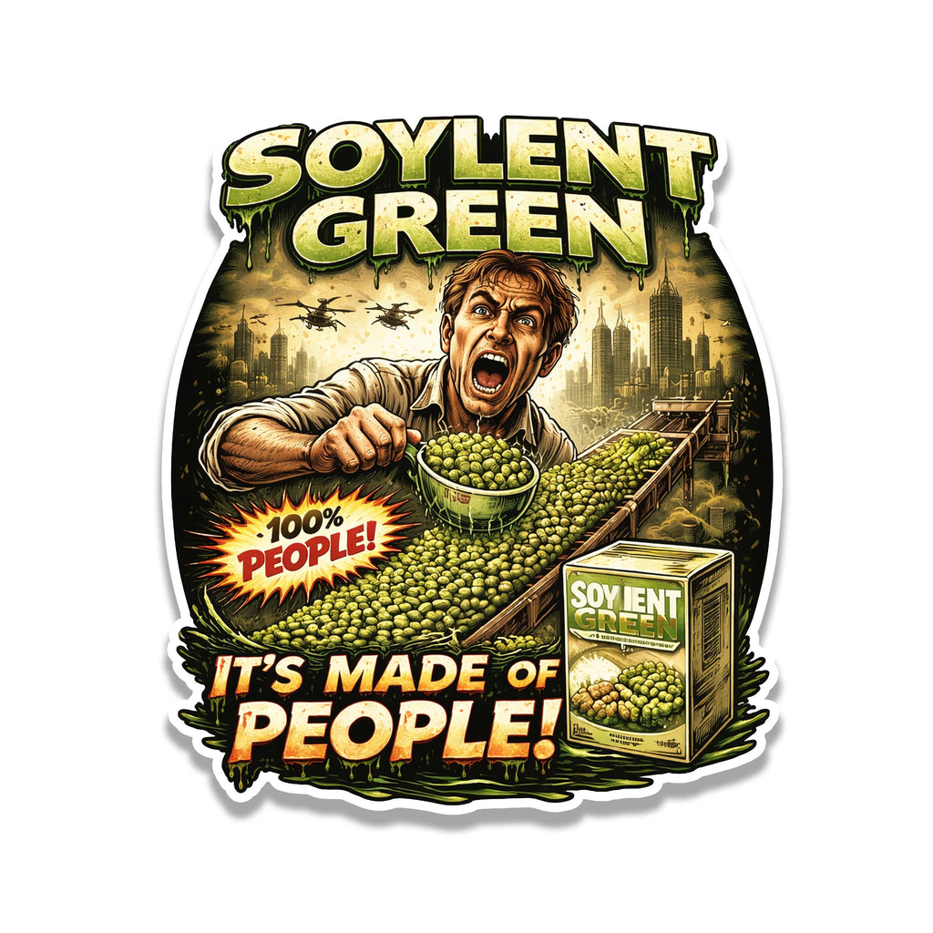 Soylent Green Vinyl Sticker