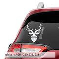 Norse Valhalla Eikthyrnir Stag Deer Head Vinyl Decal