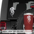 Tribal Dragon Vinyl Decal