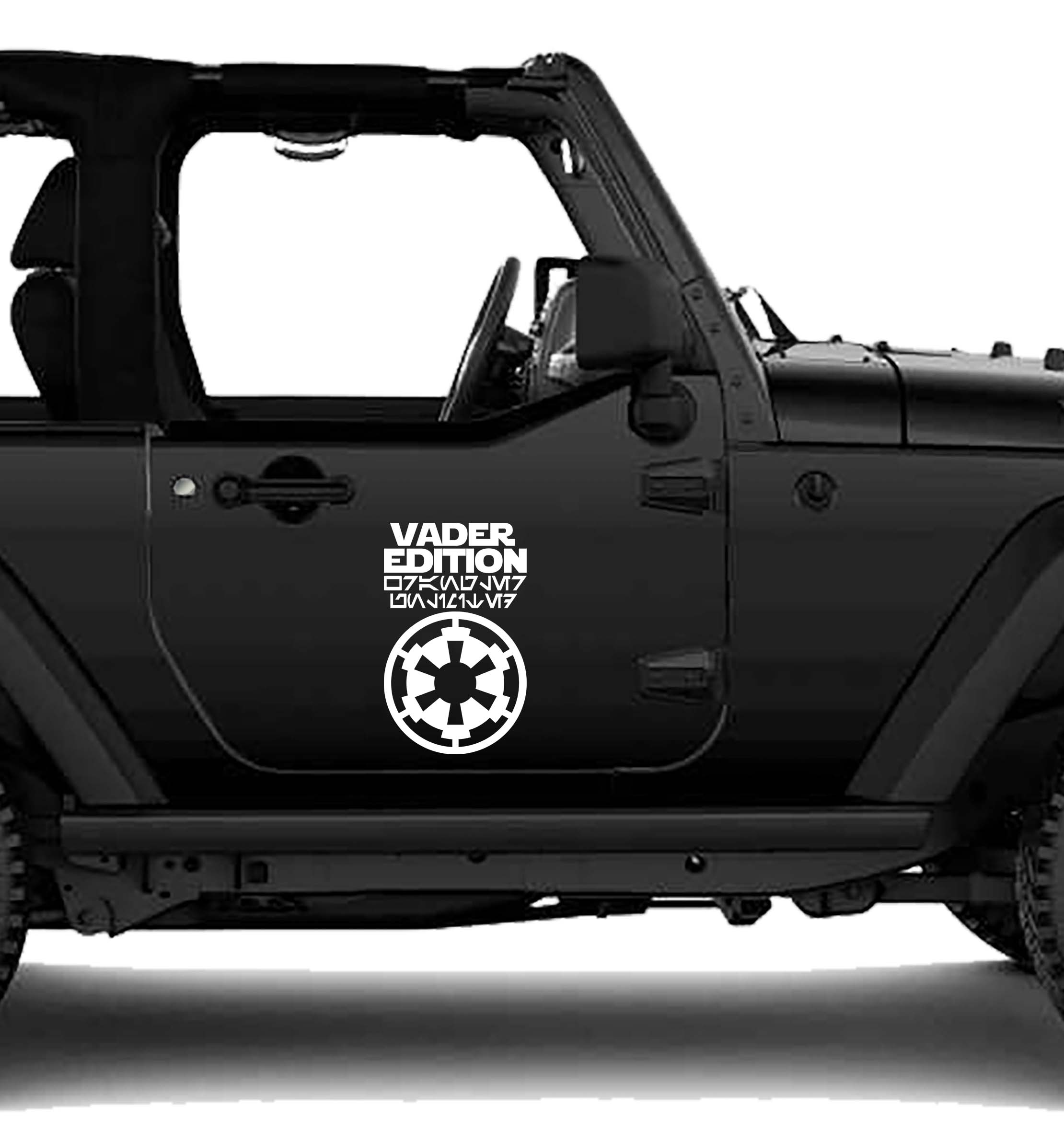 Vader Edition Jeep Wrangler Unlimited Vinyl Decal